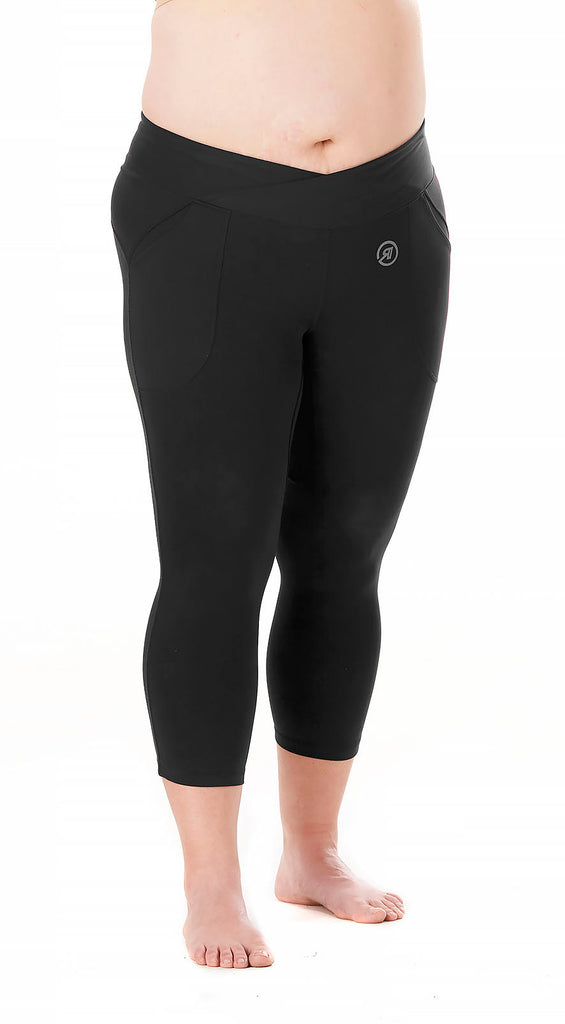 NEVER QUIT Compression Capri Legging-Tights for Running,Yoga,Working  Out-Body Slimming Pant Women Black Capri - Buy NEVER QUIT Compression Capri  Legging-Tights for Running,Yoga,Working Out-Body Slimming Pant Women Black  Capri Online at Best Prices